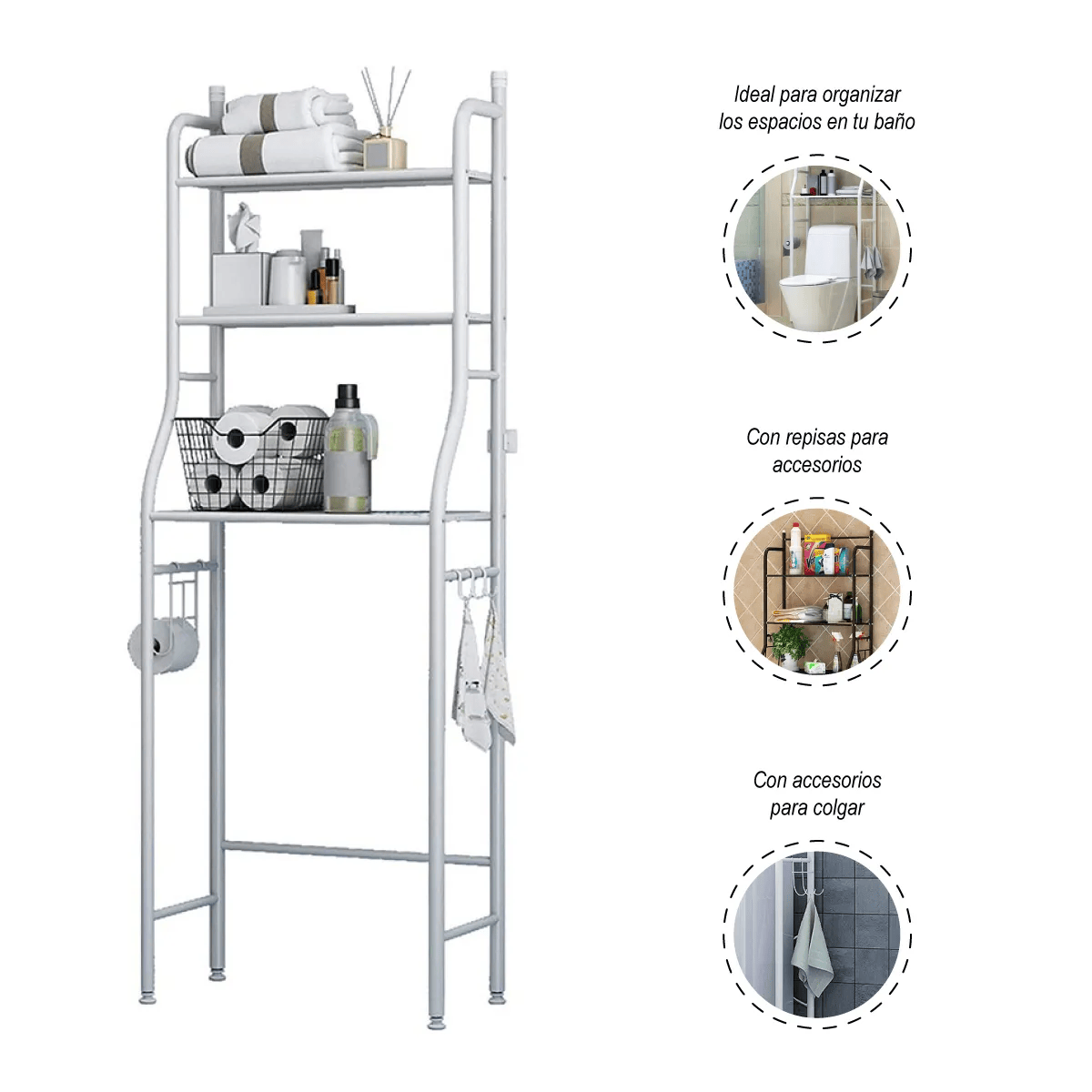 ORGANIZADOR DE BAÑO