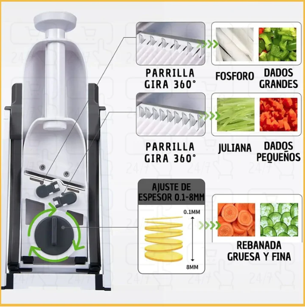 SLICEMASTER - CORTADOR MULTIFUNCIONAL PREMIUM