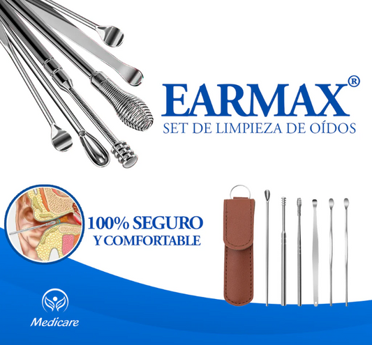 EarMax Kit Limpiador de Oídos Profesional